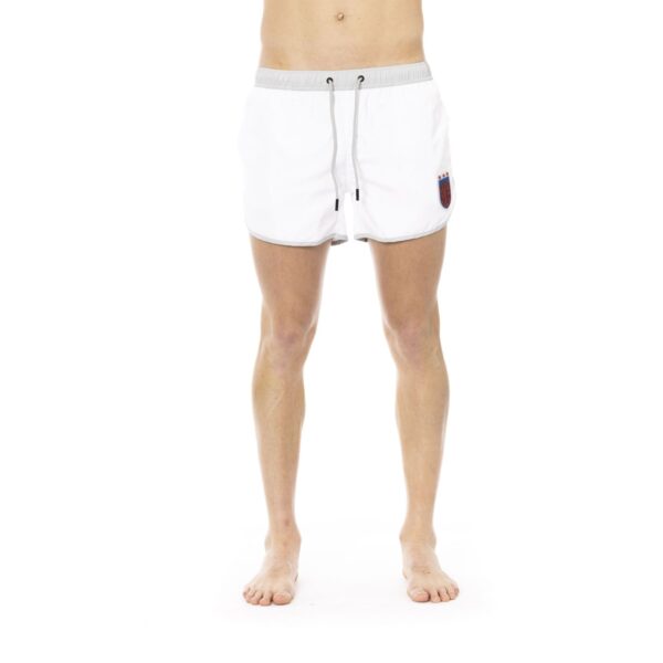 Bikkembergs Beachwear BKK1MBS04_BiancoWhite – Badmode