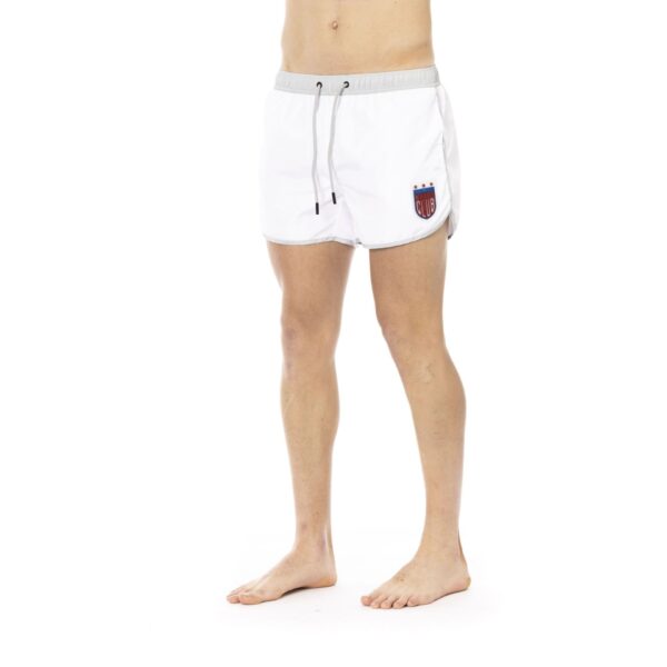 Bikkembergs Beachwear BKK1MBS04_BiancoWhite – Badmode