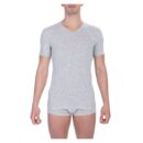 Bikkembergs BKK1UTS02SI_GREYMELANGE – T-shirt