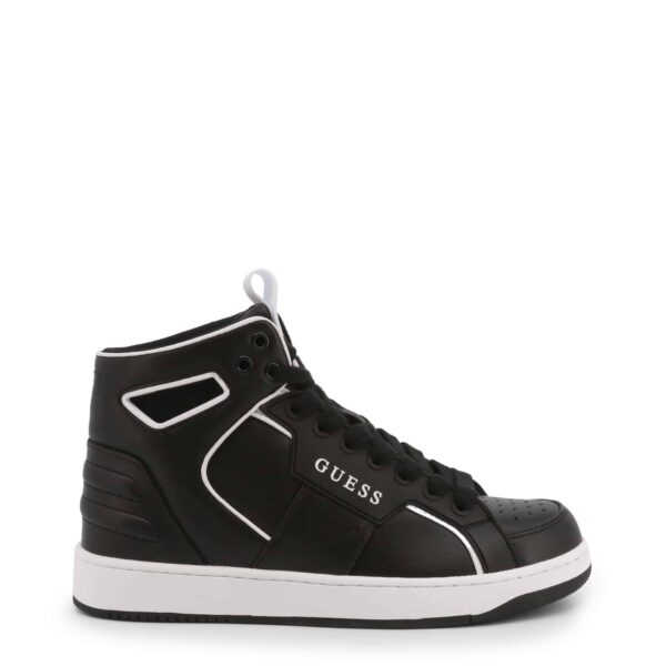 Guess BASQET-FL7BSQ-LEA12_BLACK – Sportschoenen