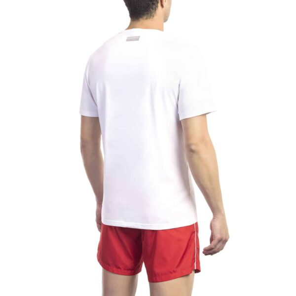 Bikkembergs Beachwear BKK1MTS02_WHITE – T-shirt