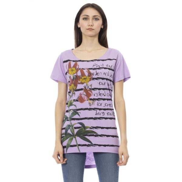 Trussardi Action 2BT04A_27Lilac – T-shirt