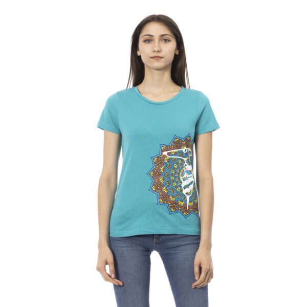 Trussardi Action 2BT20_165Turquoise – T-shirt