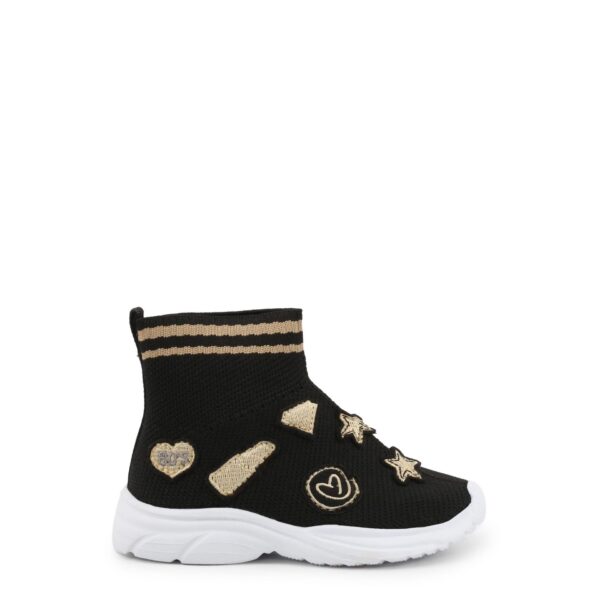Shone 1601-007_BLACK-LUREX – Sportschoenen