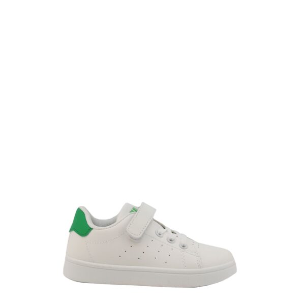 Shone 001-002_WHITE-GREEN – Sportschoenen