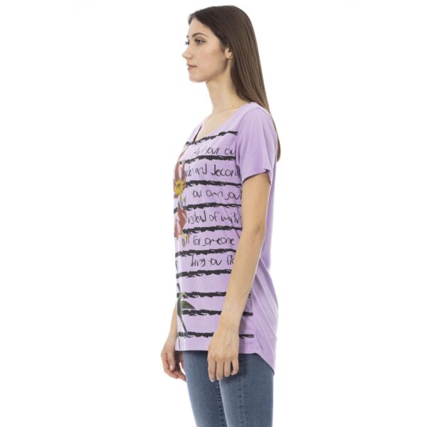 Trussardi Action 2BT04A_27Lilac – T-shirt