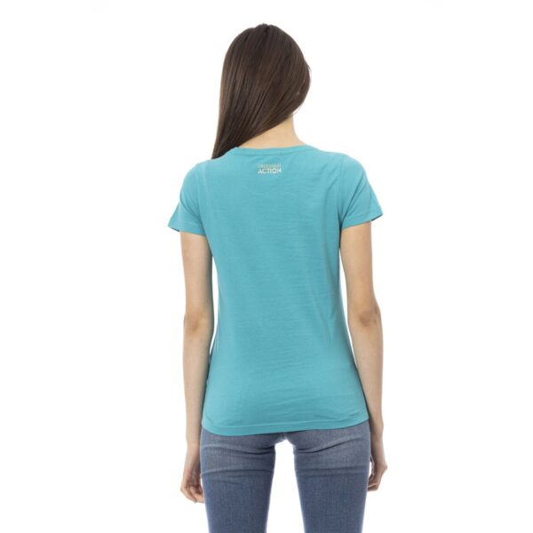 Trussardi Action 2BT20_165Turquoise – T-shirt