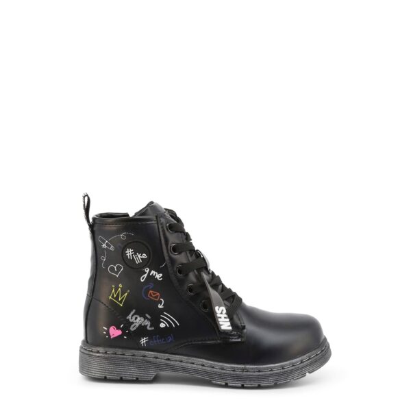 Shone 3382-052_BLACK-MULTI – Enkel laarzen