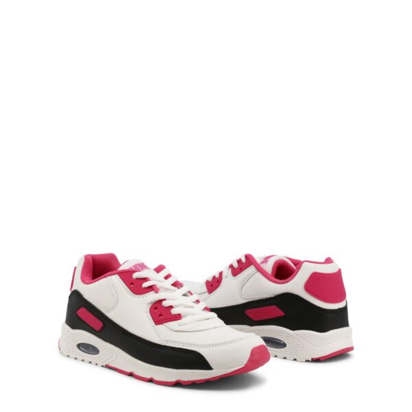 Shone 005-001_LACES-WHITE-FUXIA – Sportschoenen