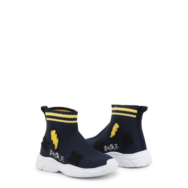 Shone 1601-005_NAVY-YELLOW – Sportschoenen
