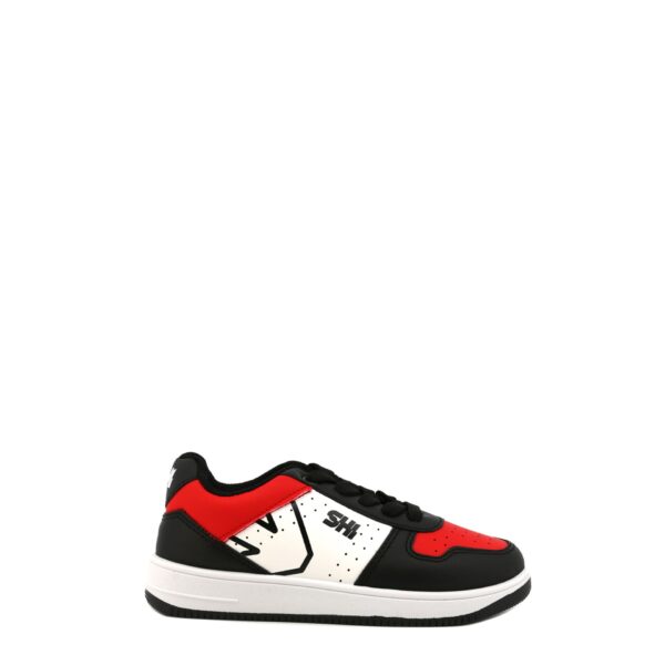 Shone 002-001_BLACK-RED – Sportschoenen