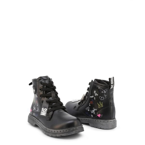 Shone 3382-052_BLACK-MULTI – Enkel laarzen
