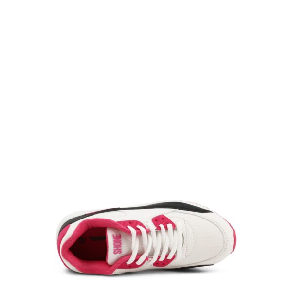 Shone 005-001_LACES-WHITE-FUXIA – Sportschoenen