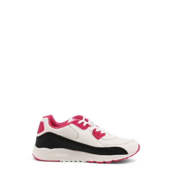 Shone 005-001_LACES-WHITE-FUXIA – Sportschoenen
