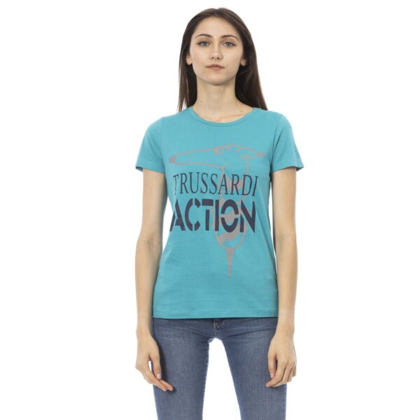 Trussardi Action 2BT02_72Turquoise – T-shirt