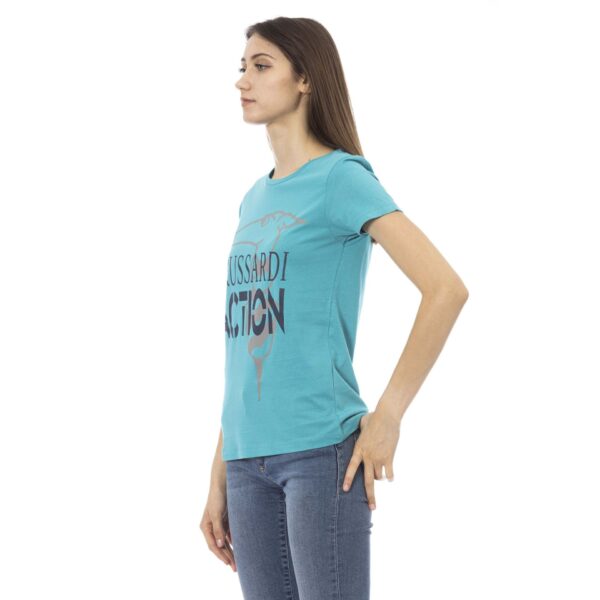 Trussardi Action 2BT02_72Turquoise – T-shirt