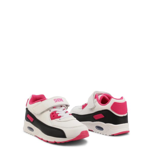 Shone 005-001_V-WHITE-FUXIA – Sportschoenen