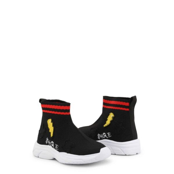 Shone 1601-005_BLACK-RED – Sportschoenen
