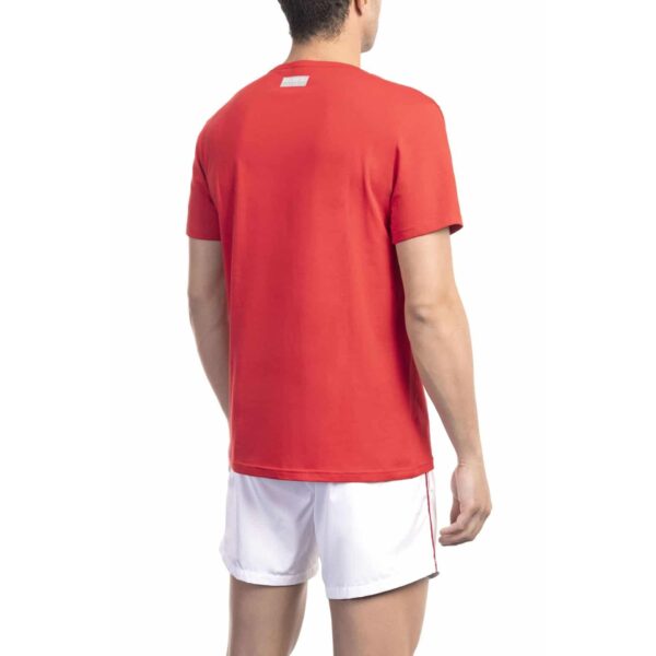 Bikkembergs Beachwear BKK1MTS02_RED – T-shirt