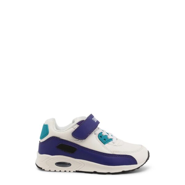 Shone 005-001_V-WHITE-PURPLE – Sportschoenen