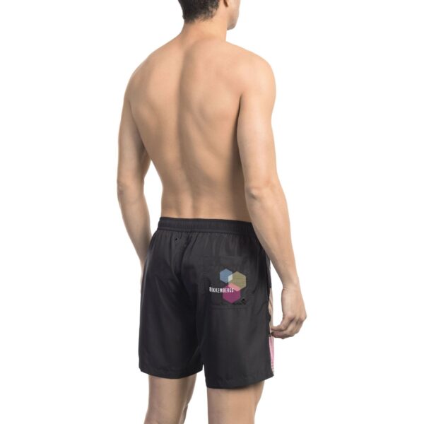 Bikkembergs Beachwear BKK1MBM14_BLACK – Badmode