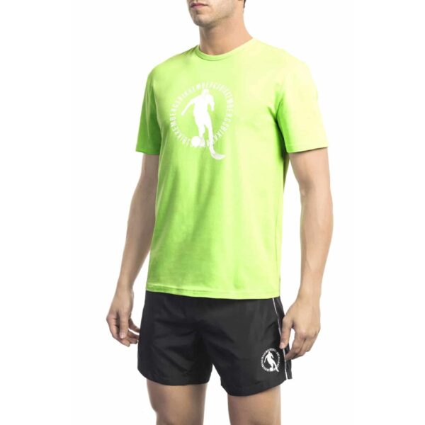 Bikkembergs Beachwear BKK1MTS02_GREEN(FLUO) – T-shirt