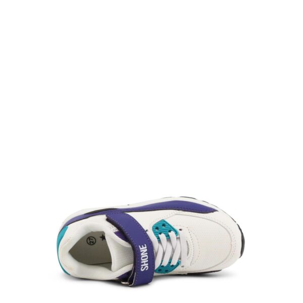 Shone 005-001_V-WHITE-PURPLE – Sportschoenen