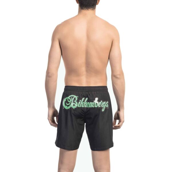Bikkembergs Beachwear BKK1MBM10_BLACK – Badmode