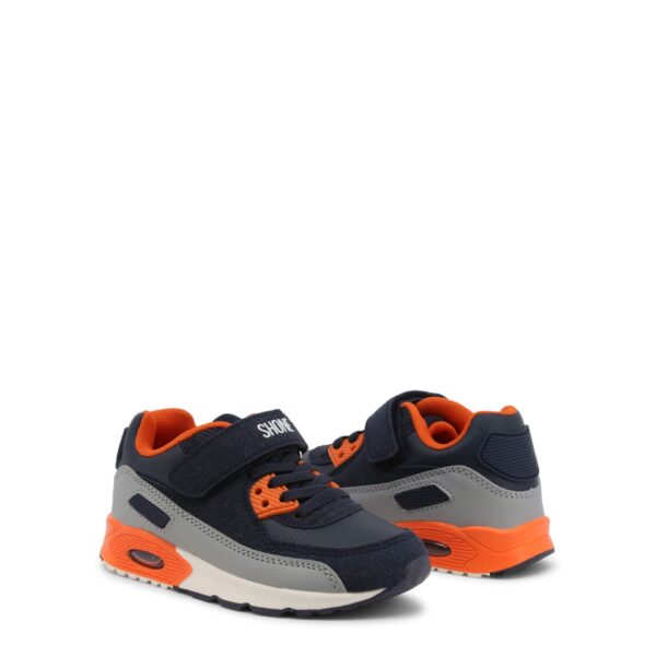 Shone 005-001_V-NAVY-ORANGE – Sportschoenen