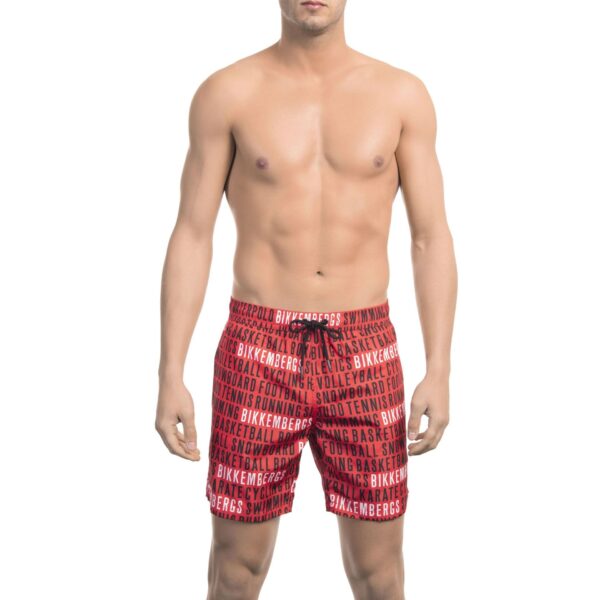Bikkembergs Beachwear BKK1MBM17_RED – Badmode