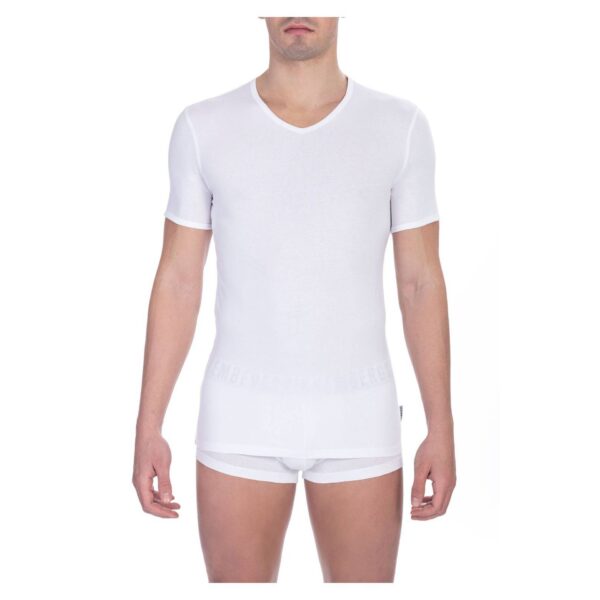 Bikkembergs BKK1UTS02SI_WHITE – T-shirt