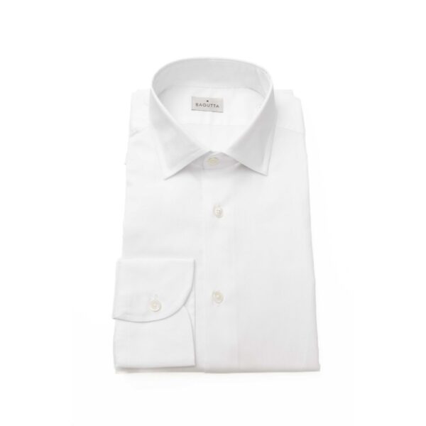 Bagutta 12509LEOEBL_001BIANCO – Overhemd