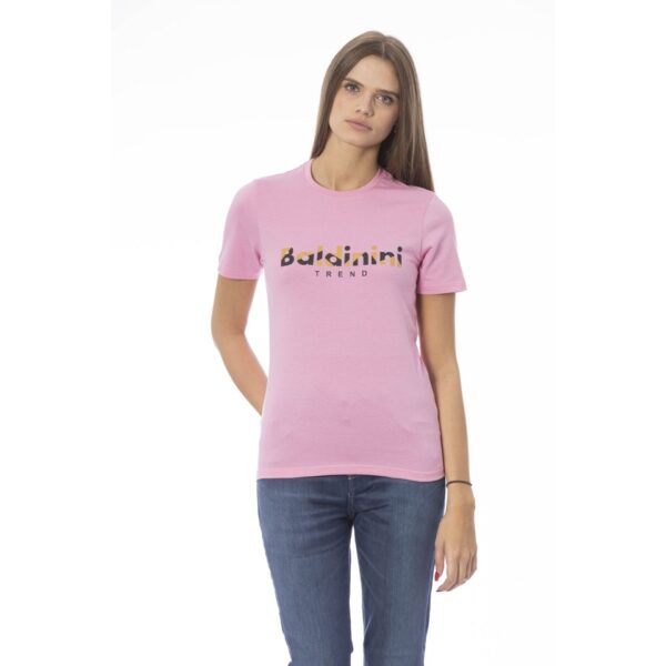Baldinini Trend TSD04_MANTOVA_Rosa1 – T-shirt