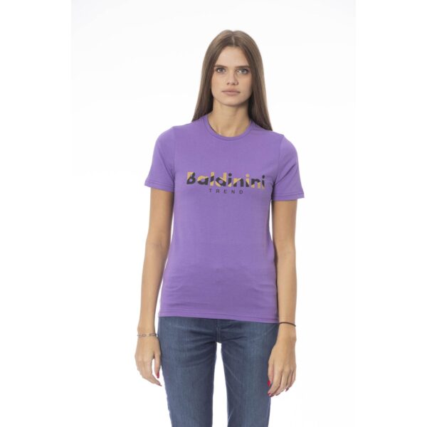 Baldinini Trend TSD04_MANTOVA_ViolaViolet – T-shirt