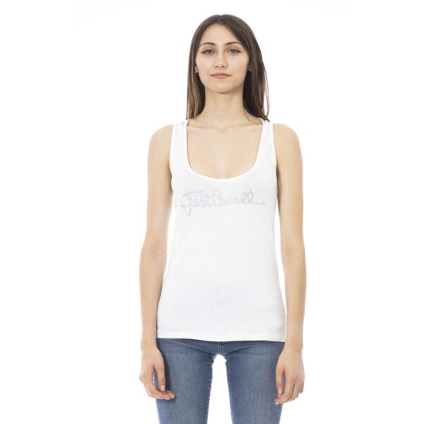Just Cavalli Beachwear D40151GRBC_BIANCO – Top