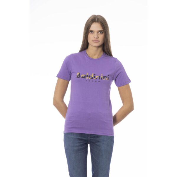 Baldinini Trend TSD04_MANTOVA_ViolaViolet – T-shirt