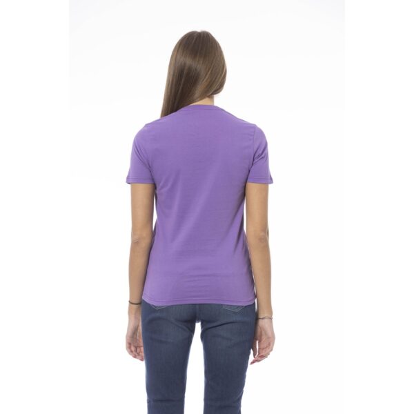 Baldinini Trend TSD04_MANTOVA_ViolaViolet – T-shirt