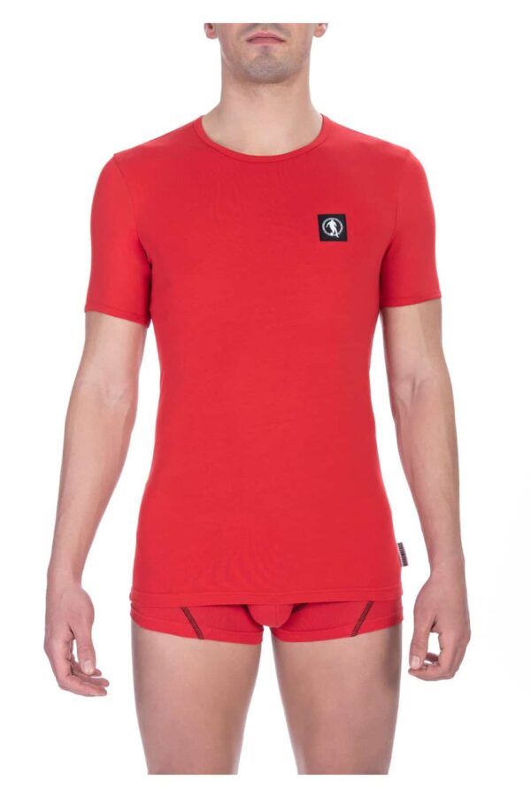 Bikkembergs BKK1UTS07SI_RED – T-shirt