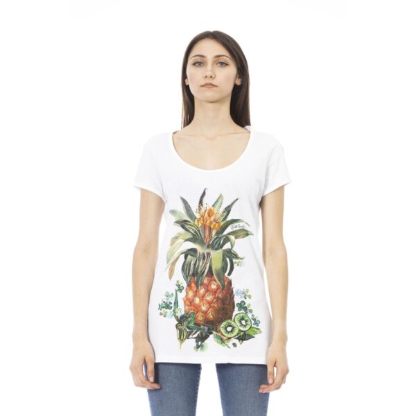 Just Cavalli Beachwear L44151GRBC_WHITEORANGE – T-shirt