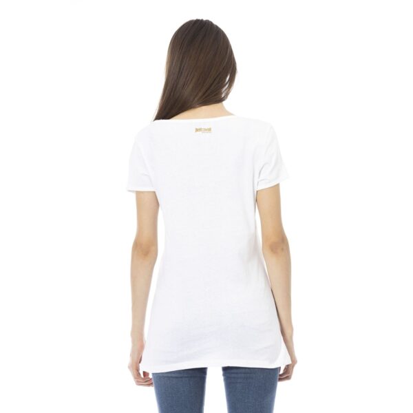 Just Cavalli Beachwear L44151GRBC_WHITEORANGE – T-shirt