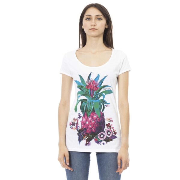 Just Cavalli Beachwear L44151GRBC_WHITEMAGENTA – T-shirt