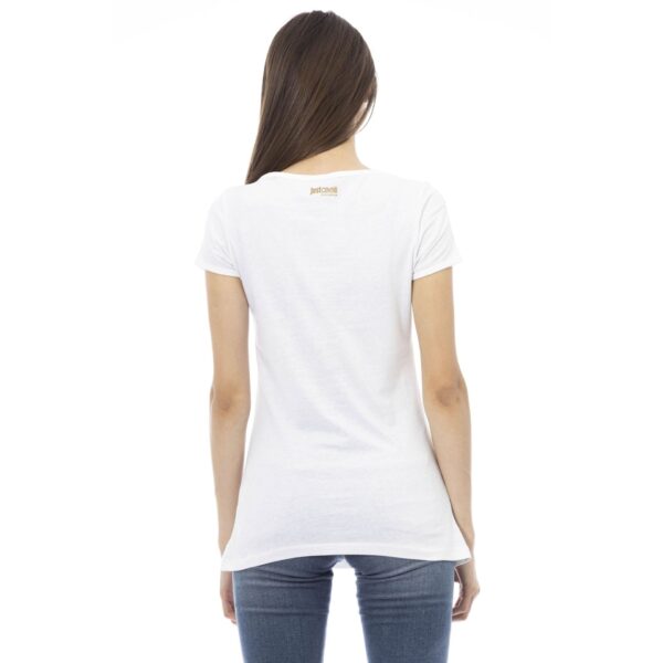 Just Cavalli Beachwear L44151GRBC_WHITEMAGENTA – T-shirt