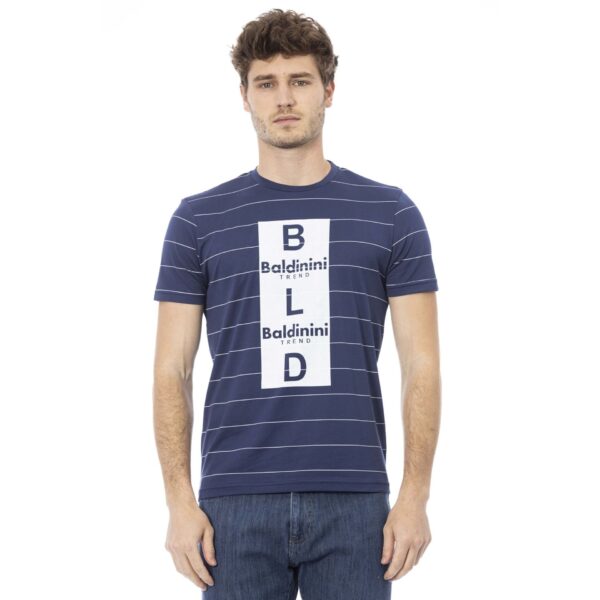 Baldinini Trend TSU538_COMO_RigaNavy9 – T-shirt