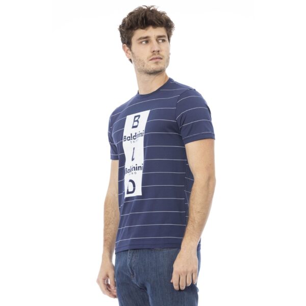 Baldinini Trend TSU538_COMO_RigaNavy9 – T-shirt