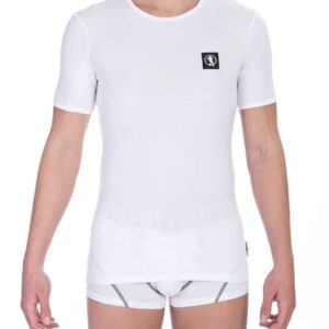 Bikkembergs BKK1UTS07SI_WHITE – T-shirt