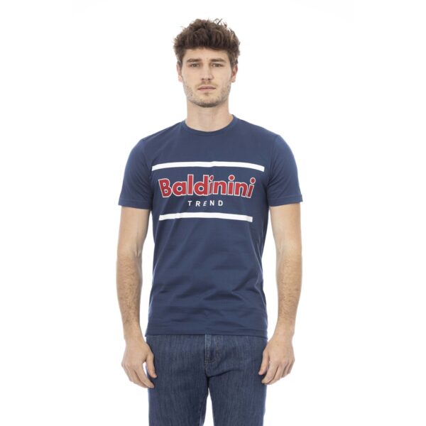 Baldinini Trend TSU540_COMO_BluCopiativo – T-shirt