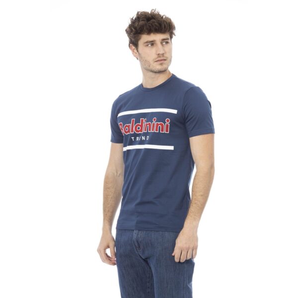 Baldinini Trend TSU540_COMO_BluCopiativo – T-shirt