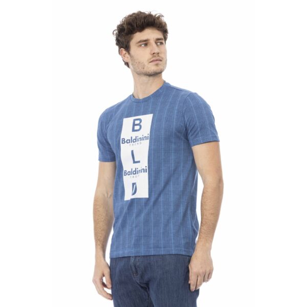 Baldinini Trend TSU538_COMO_QuadroAzzurro18 – T-shirt