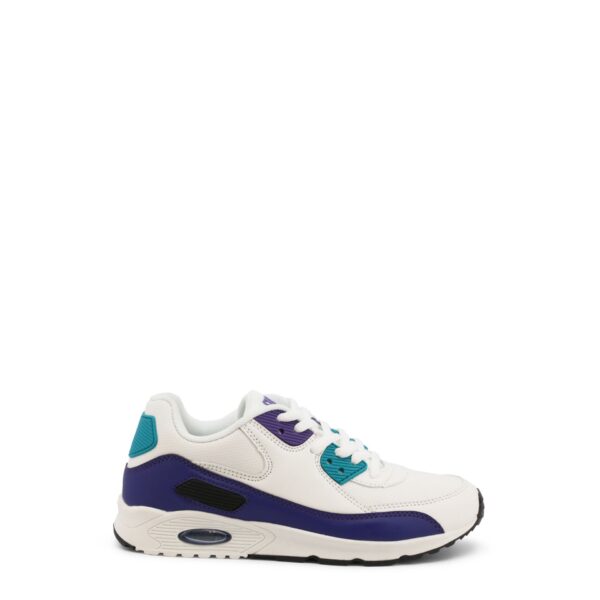 Shone 005-001_LACES-WHITE-PURPLE – Sportschoenen