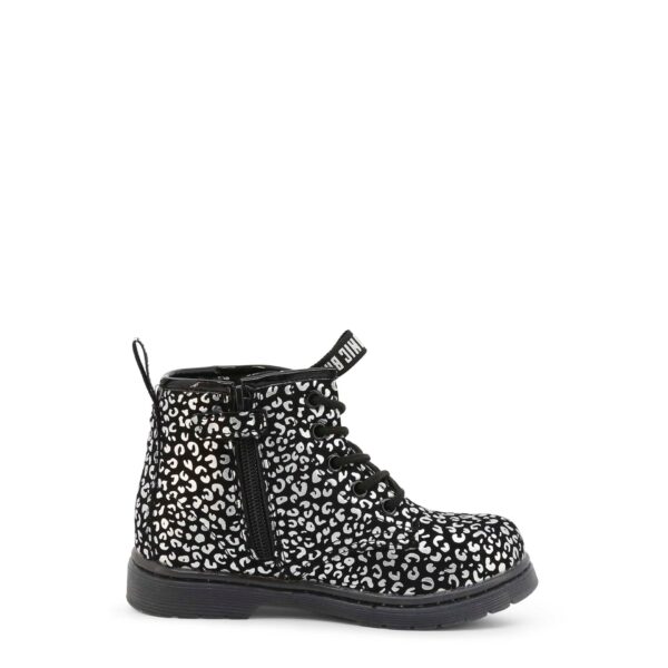 Shone 3382-055_BLACK-ANIMALIER – Enkel laarzen